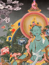 Green Tara Thangka