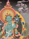 Green Tara Thangka