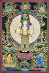 Avalokiteshvara Large Thangka Painting