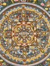 Buddha Life Story Mandala Thangka