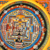 Kalachakra Mandala Tibetan Thangka Painting