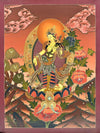 Standing White Tara Thangka