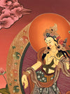 Standing White Tara Thangka