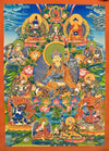 Guru Rinpoche Eight Manifestation of Padmasambhava Thangka