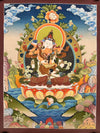 Vajrasattva Consort Thangka