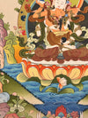 Vajrasattva Consort Thangka