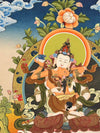 Vajrasattva Consort Thangka