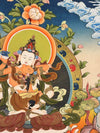 Vajrasattva Consort Thangka