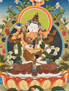 Vajrasattva Consort Thangka
