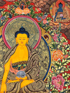 Shakyamuni Buddha Large Thangka