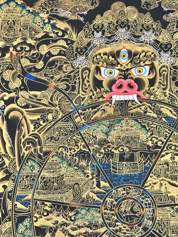 Wheel Of Life Masterpiece Thangka