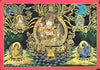 Vajrasattva Consort Thangka