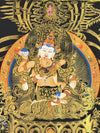 Vajrasattva Consort Thangka