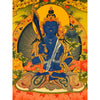 Akasagarbha Buddha Thangka - Art Of Tibet