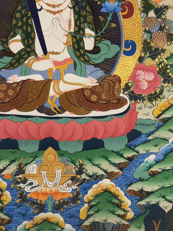 Akashgarbha Thangka - Art Of Tibet