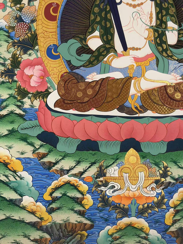Akashgarbha Thangka - Art Of Tibet
