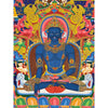 Akshobhya Buddha Thangka - Art Of Tibet