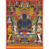 Akshobhya Buddha Thangka - Art Of Tibet