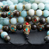 Amazonite Calming Mala - Art Of Tibet