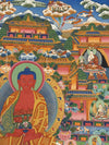 Amitabha Buddha Thangka - Art Of Tibet