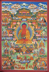 Amitabha Buddha Thangka - Art Of Tibet