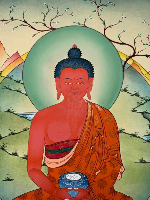 Amitabha Buddha Thangka - Art Of Tibet