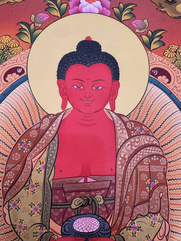 Amitabha Buddha Thangka - Art Of Tibet