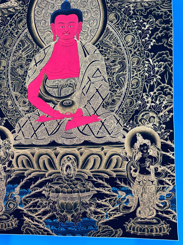Amitabha Buddha Thangka - Art Of Tibet