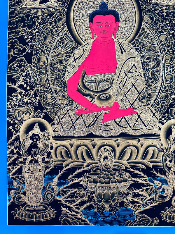 Amitabha Buddha Thangka - Art Of Tibet