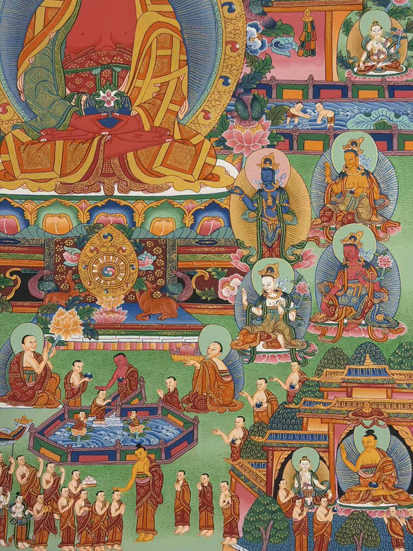 Amitabha Buddha Thangka - Art Of Tibet