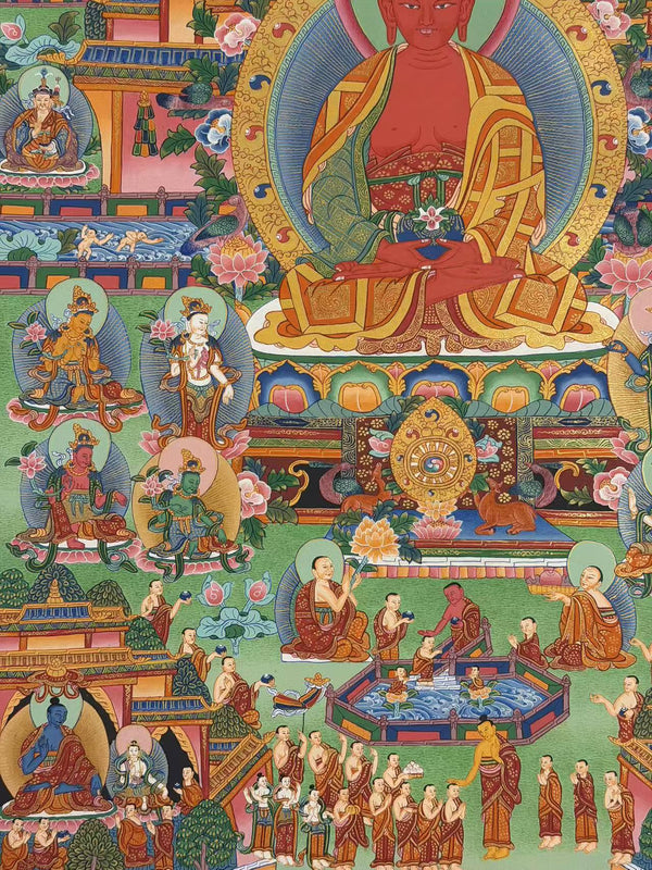 Amitabha Buddha Thangka - Art Of Tibet