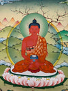 Amitabha Buddha Thangka - Art Of Tibet