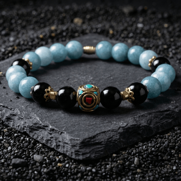 Aquamarine Energy Of The Sea Bracelet - Art Of Tibet