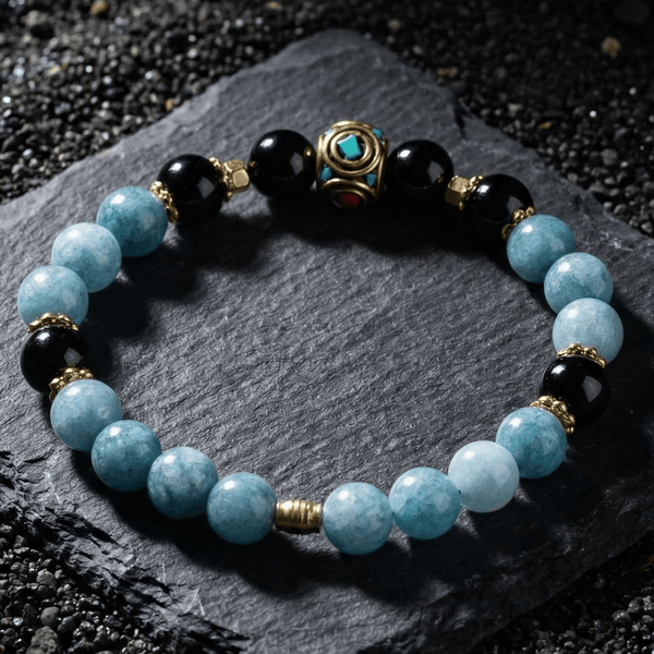 Aquamarine Energy Of The Sea Bracelet - Art Of Tibet