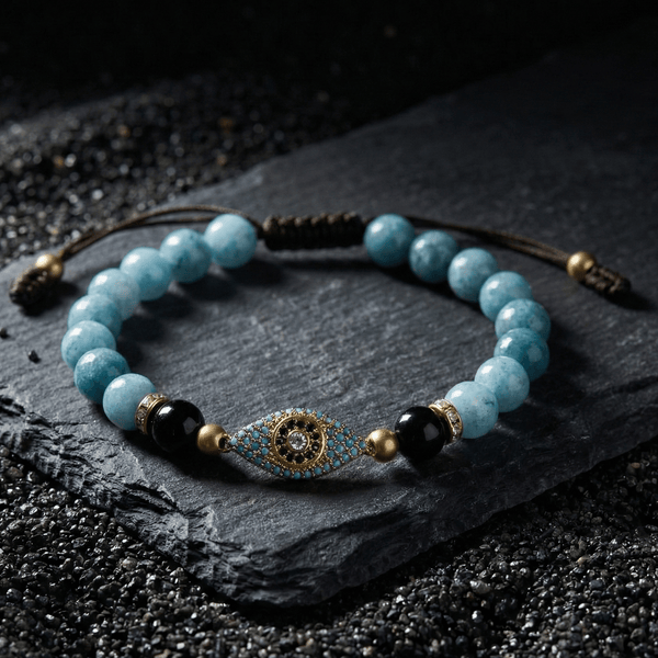 Aquamarine Energy Of The Sea Bracelet - Art Of Tibet