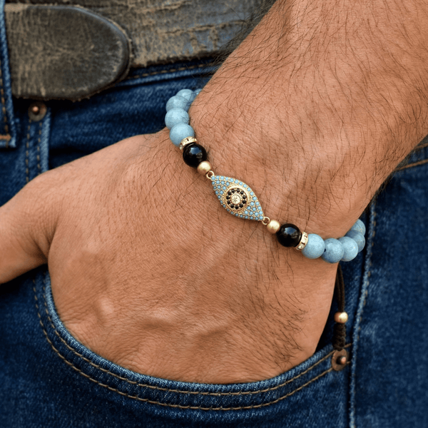Aquamarine Energy Of The Sea Bracelet - Art Of Tibet