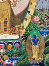 Avalokiteshvara Large Thangka Painting - Art Of Tibet