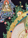 Avalokiteshvara Large Thangka Painting - Art Of Tibet