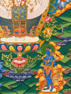 Avalokiteshvara Large Thangka Painting - Art Of Tibet