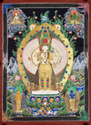 Avalokiteshvara Large Thangka Painting - Art Of Tibet