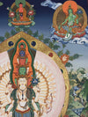 Avalokiteshvara Thangka Painting - Art Of Tibet
