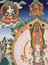 Avalokiteshvara Thangka Painting - Art Of Tibet
