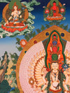 Avalokiteshvara Thangka Painting - Art Of Tibet