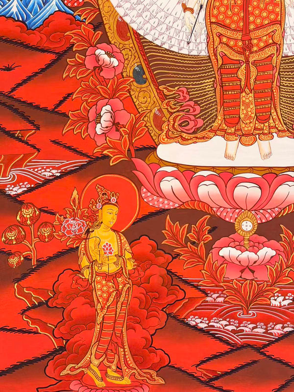 Avalokiteshvara Thangka Painting - Art Of Tibet