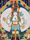 Avalokiteshvara Thangka Painting - Art Of Tibet