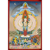 Avalokiteshvara Thangka Painting - Art Of Tibet