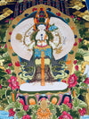 Avalokiteshvara Thangka Painting - Art Of Tibet