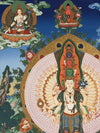 Avalokiteshvara Thangka Painting - Art Of Tibet