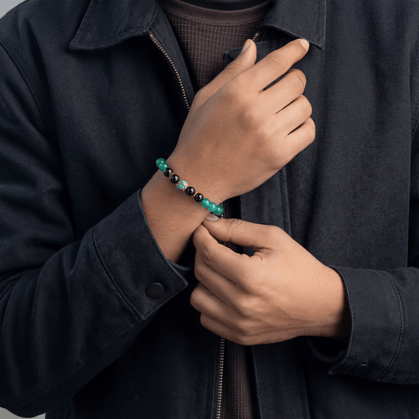 Aventurine Stone Of Prosperity Bracelet - Art Of Tibet