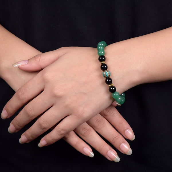 Aventurine Stone Of Prosperity Bracelet - Art Of Tibet